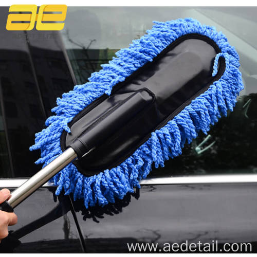 Long Handle Retractable Microfiber Car Cleaning Brush